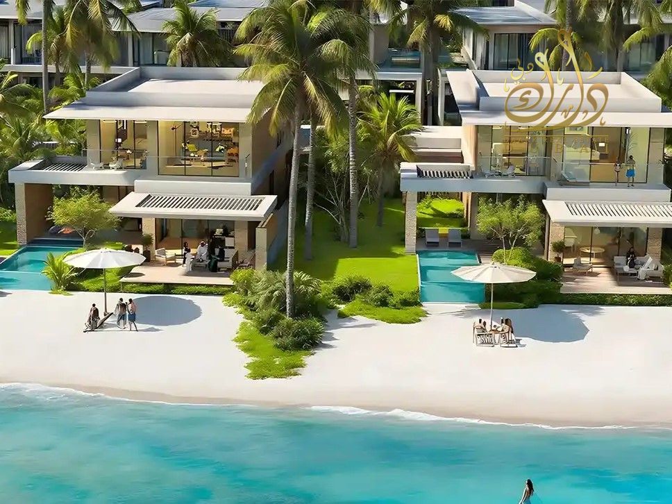 Private beach-on island-less price/SQ-less than 1% monthly-3 years PP