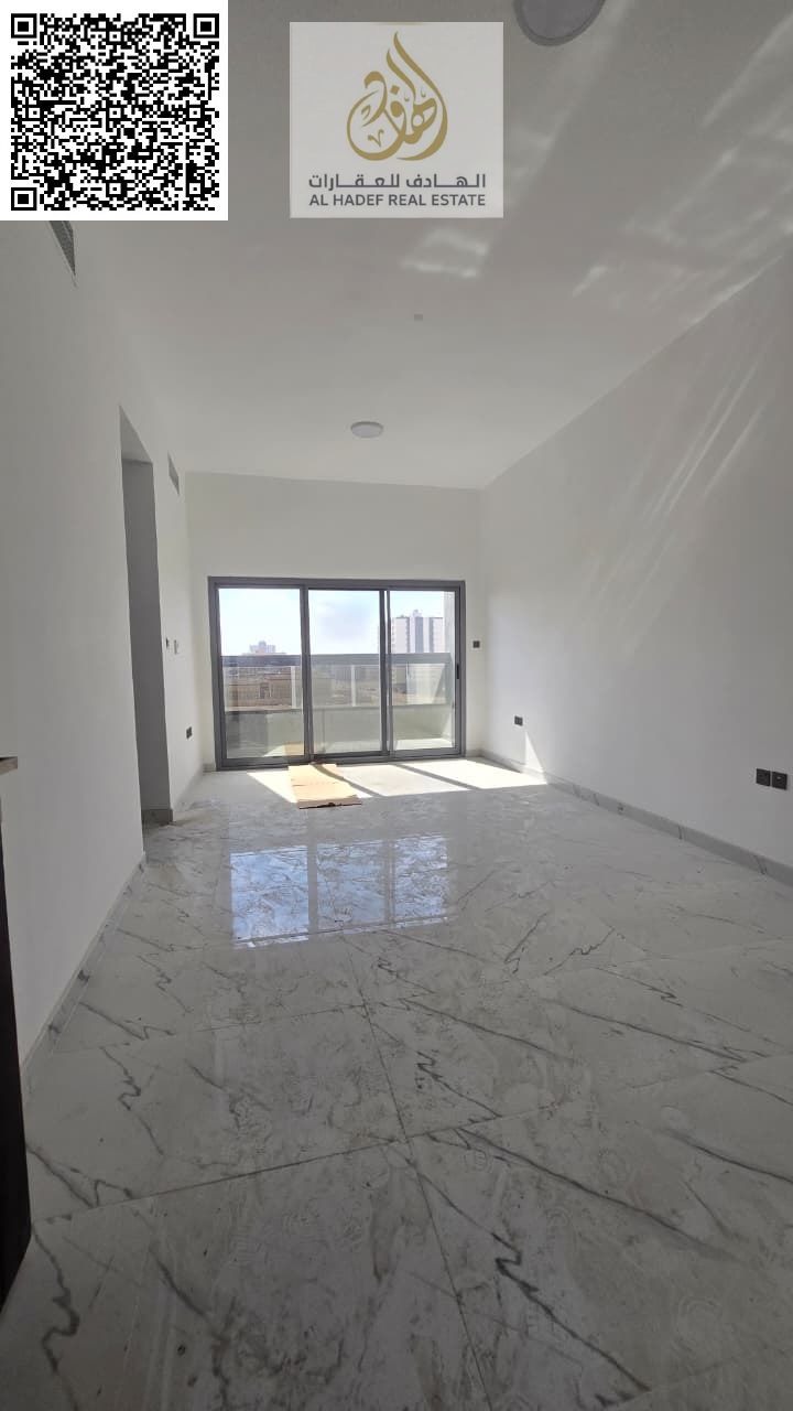 One-bedroom apartment with a living room, two bathrooms, and a balcony with built-in wardrobes | First occupancy | Very spacious with high-end finishe