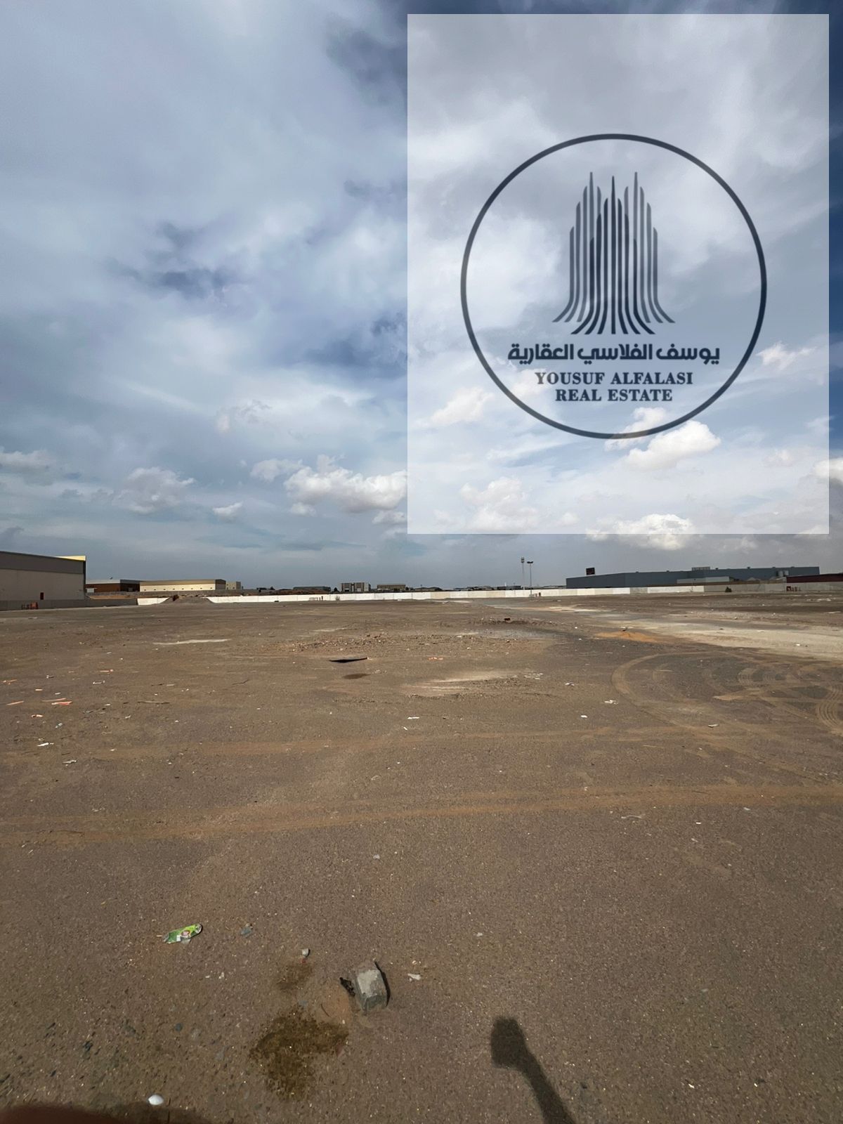 Fenced Industrial Land for Rent in Umm Al Quwain Modern Industrial Area 150000 Sq Ft with 300 kW Power