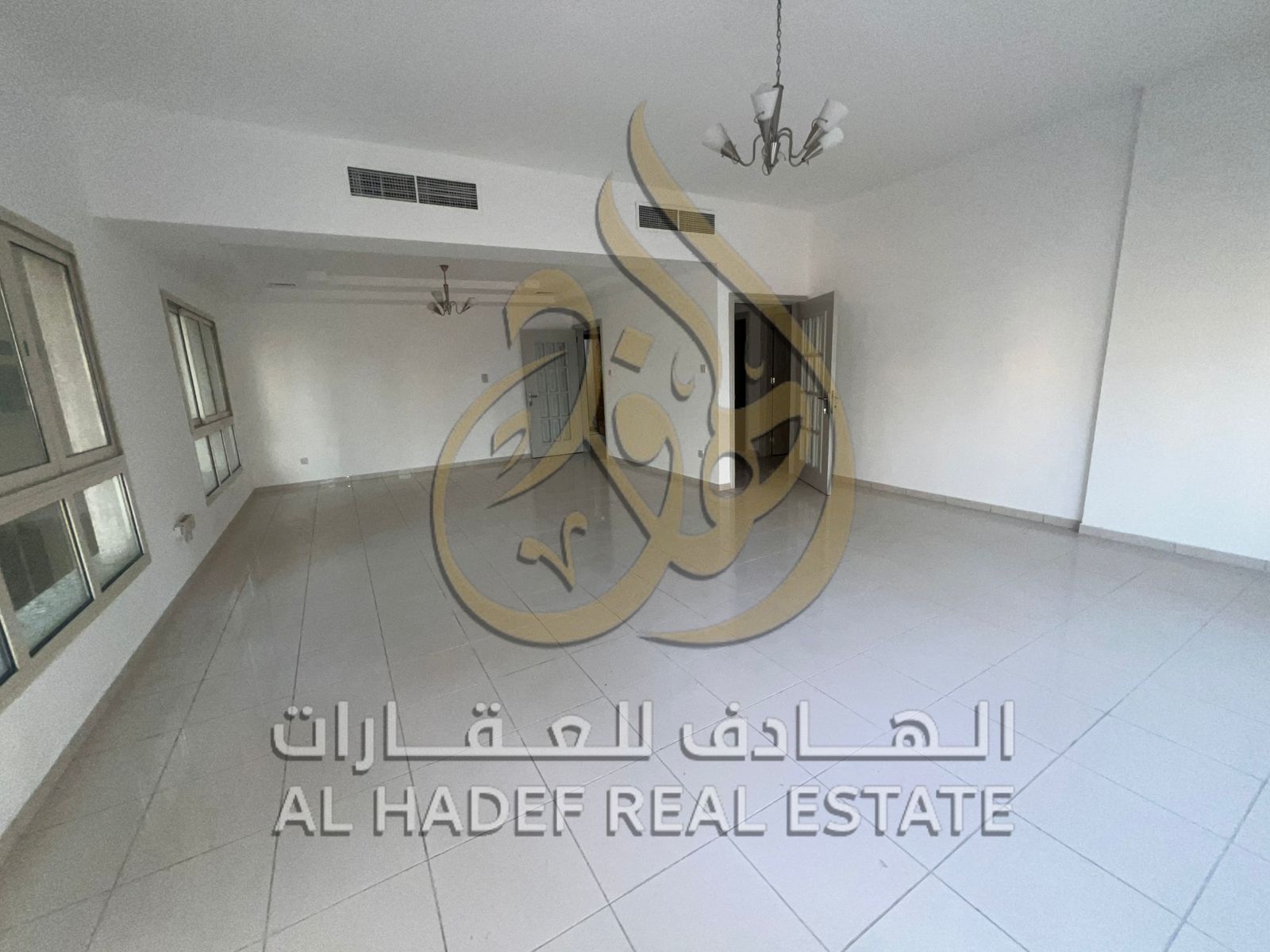 A prime opportunity for upscale living in the heart of Sharjah: a two-bedroom apartment with a maid's room for rent in Al Majaz 1, King Faisal Street.