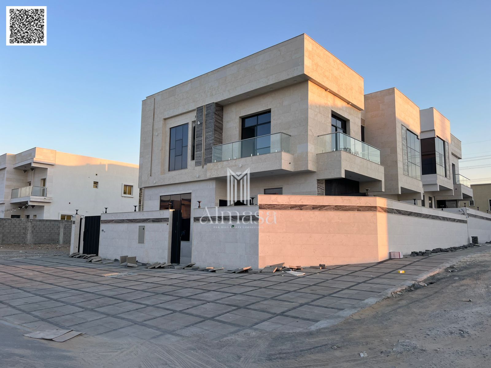 Corner Villa for Sale in Al Yasmin Area – Prime Location Close to All Essential Services and Amenities