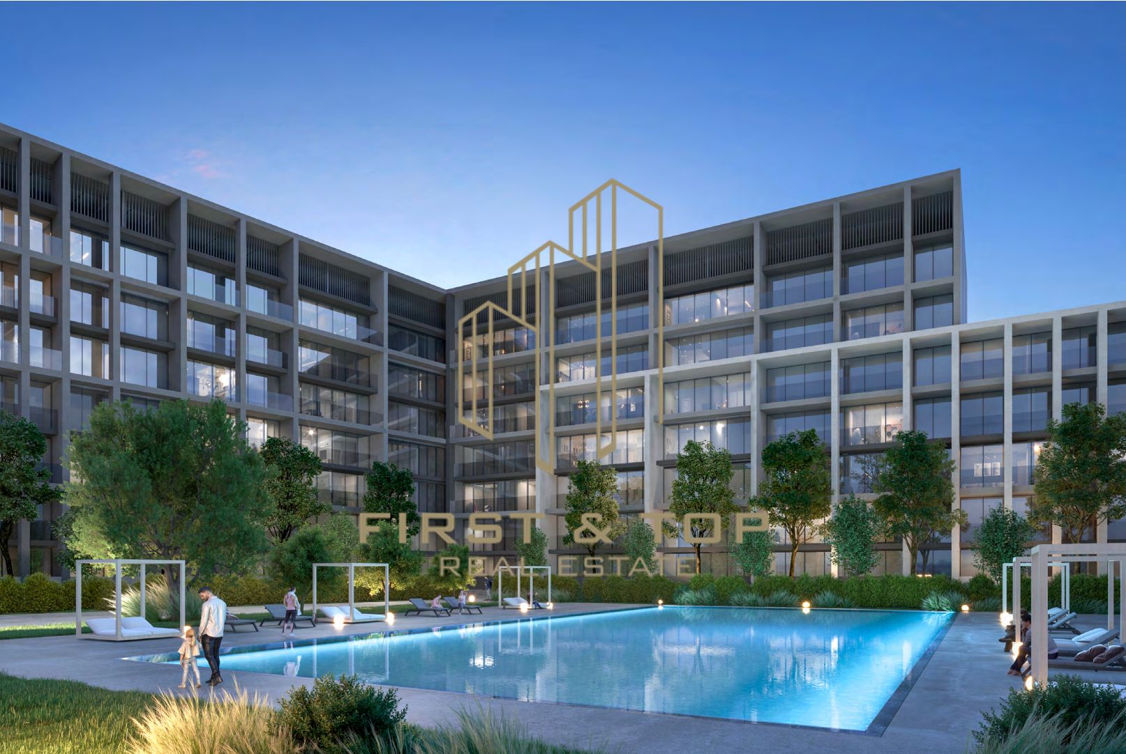 Pool View 2BR Apartment in Safa Aljada | Freehold | 5% Down Payment