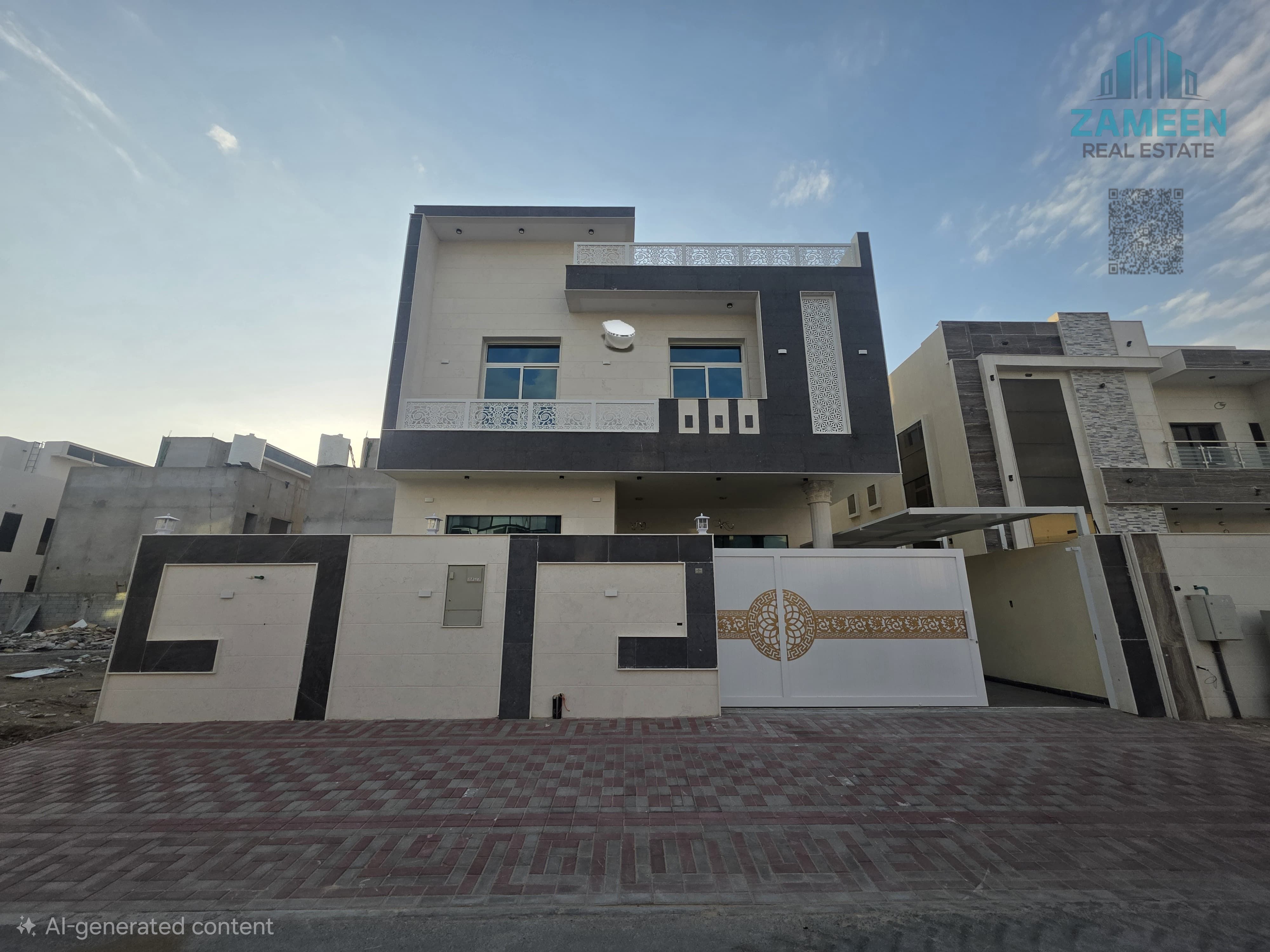 Luxury Villa for Sale in Al Yasmeen Area (Ajman) - Spacious Living and a Rooftop with Stunning Views Own your new home in one of Ajman's most pres