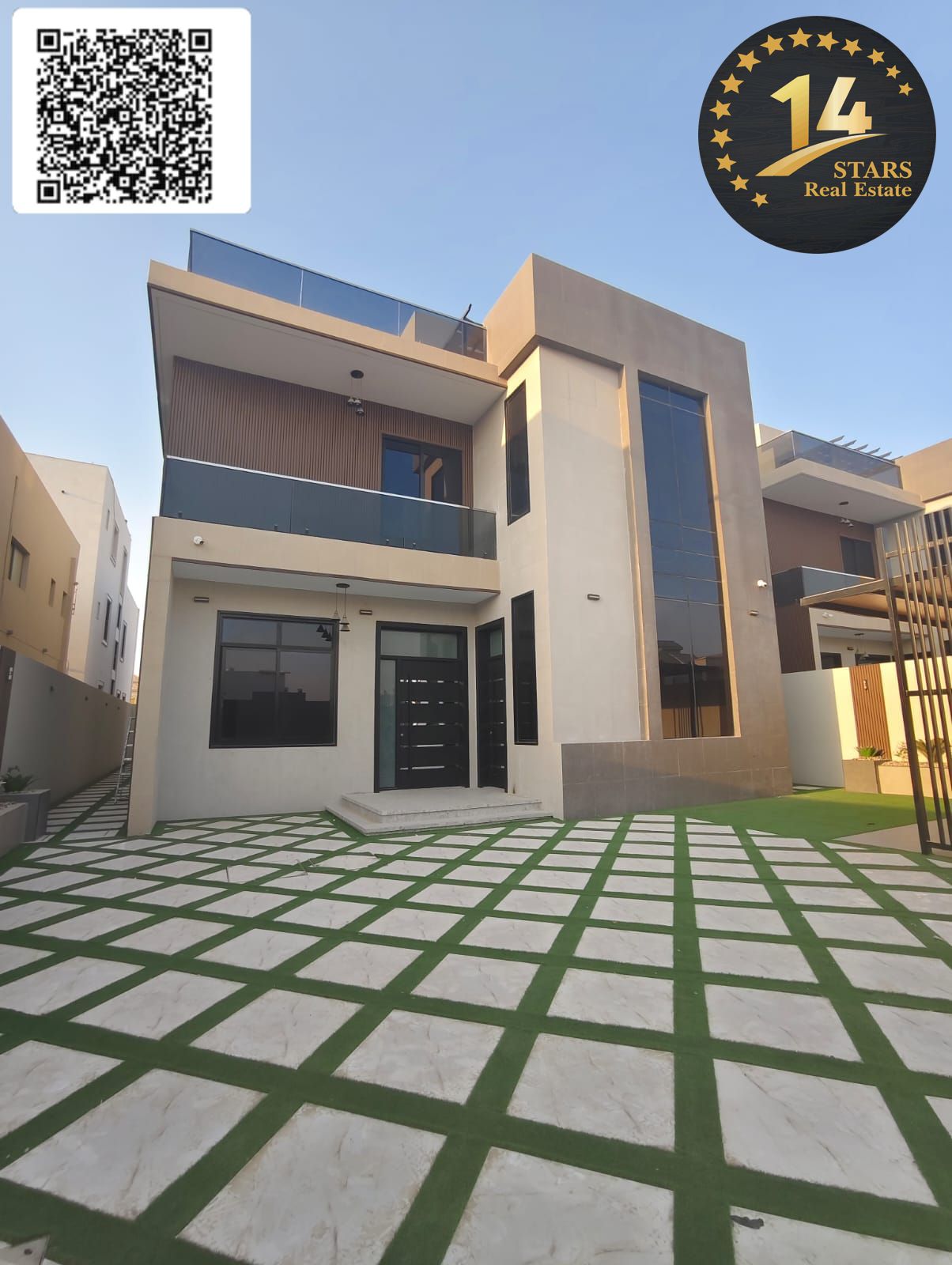 Modern luxury twins villas for rent in muwaihat