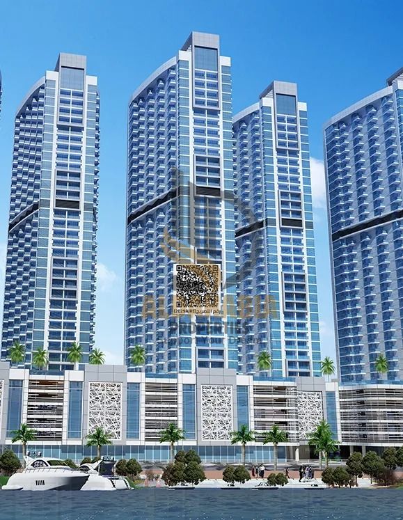 Ajman Creek Tower 4 – Ajman Apartment for Sale | 1 BHK (1 Bedroom + Living Room)