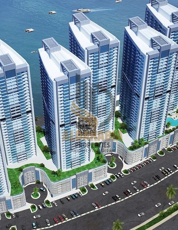 Ajman Creek Tower 1 – Ajman Apartment for Sale | 2 BHK (2 Bedrooms + Living Room)