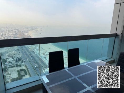 Well Furnished 1BHK | Corniche Tower | 1336 Sqft | 7,500 Monthly