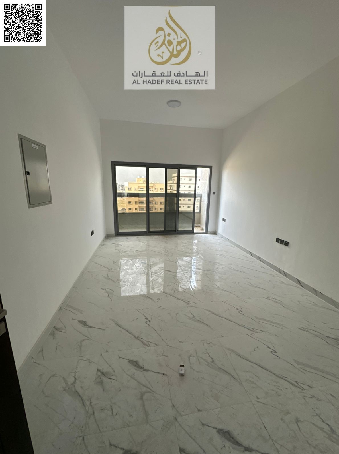 Brand New 1 Bedroom Apartment for Annual Rent | 2 Bathrooms + Open-View Balcony | Separate Kitchen & Spacious Layout | Central AC & Free Maintenance |