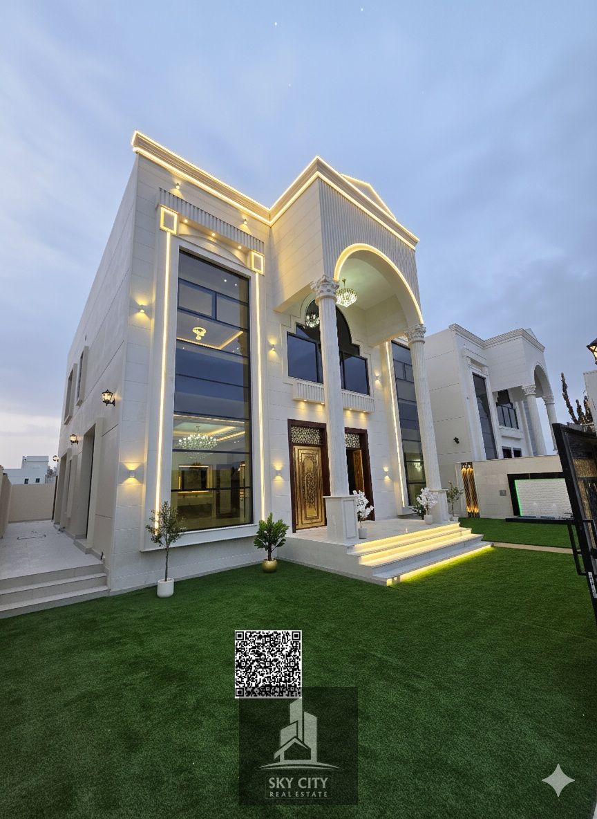 Villa for sale, 4500 sq ft with an external setback, classic design with high-quality, custom finishing.