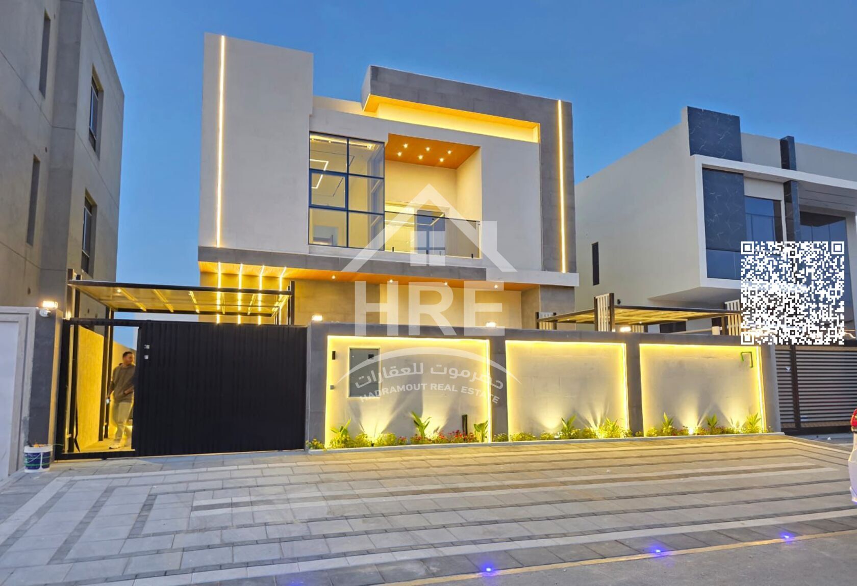 Modern corner villa for sale in Al-Haliou 2