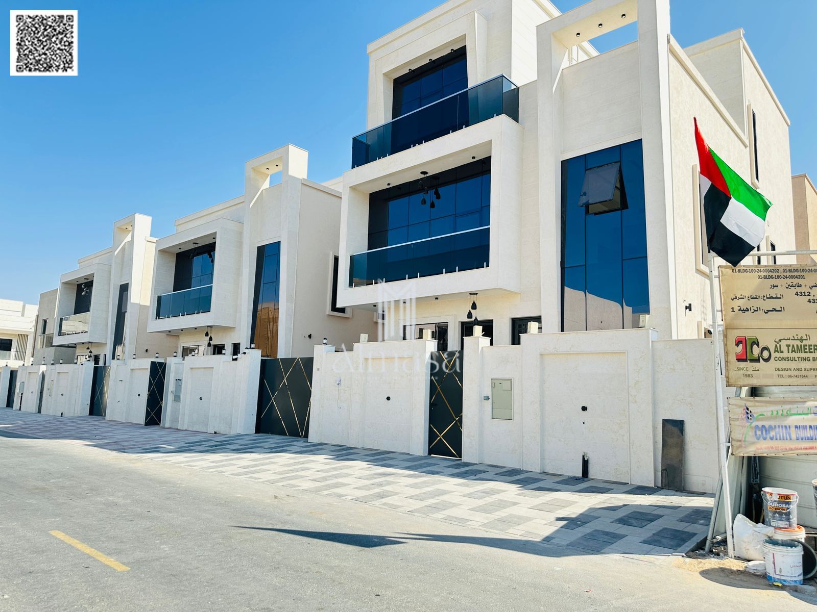 Luxury 3-Storey Villa with Private Pool & Elevator in Al Zahia – 7 Master Bedrooms | Prime Location | Central AC