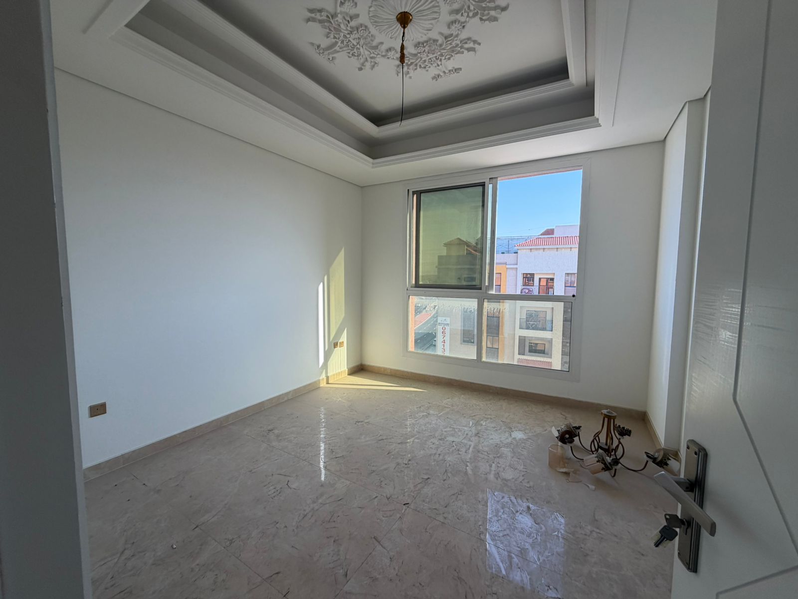 Two bedrooms and a living room, first occupancy, spacious with a gym and free swimming pool in Al-Muwaihat, close to schools and near Mohammed Bin Zay