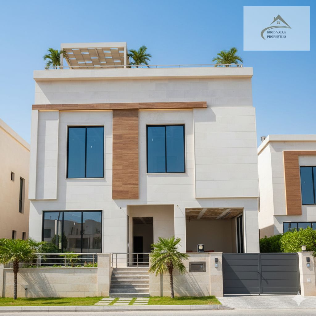 PRIME VILLA IN AL HOSHI | 4 MASTER BEDS MARBLE FINISH