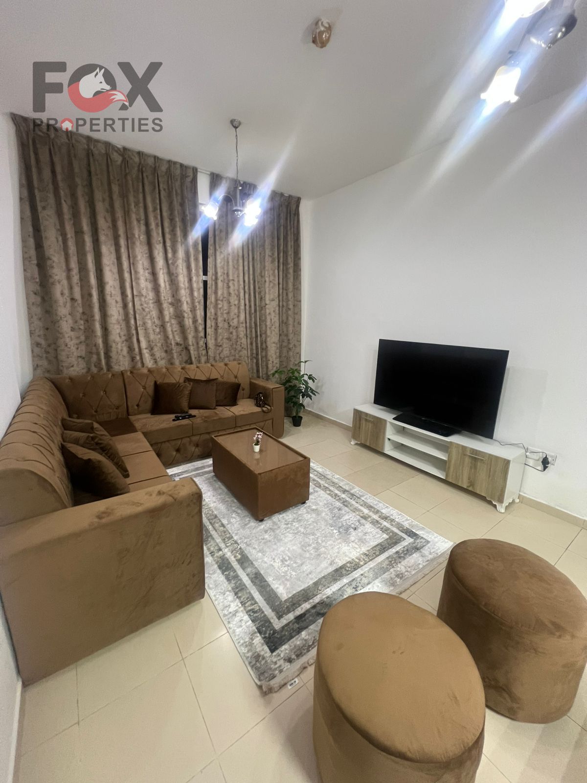 Distinctive furnished apartment for monthly rent | In the center of Ajman | First tenant, completely new furniture | All bills included