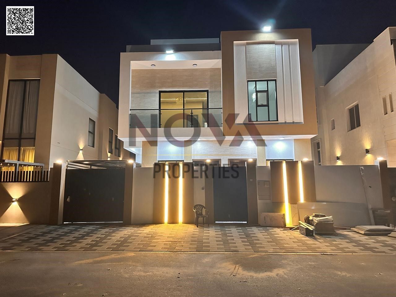 Spacious 6-Bedroom Villa with Roof Terrace for Sale in Al Zahia, Ajman
