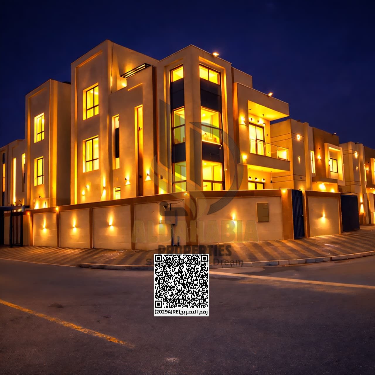Luxury Villa for Rent in Al Zahya | Corner Plot A spacious three-storey villa located on a prime corner plot, offering generous living spaces ideal