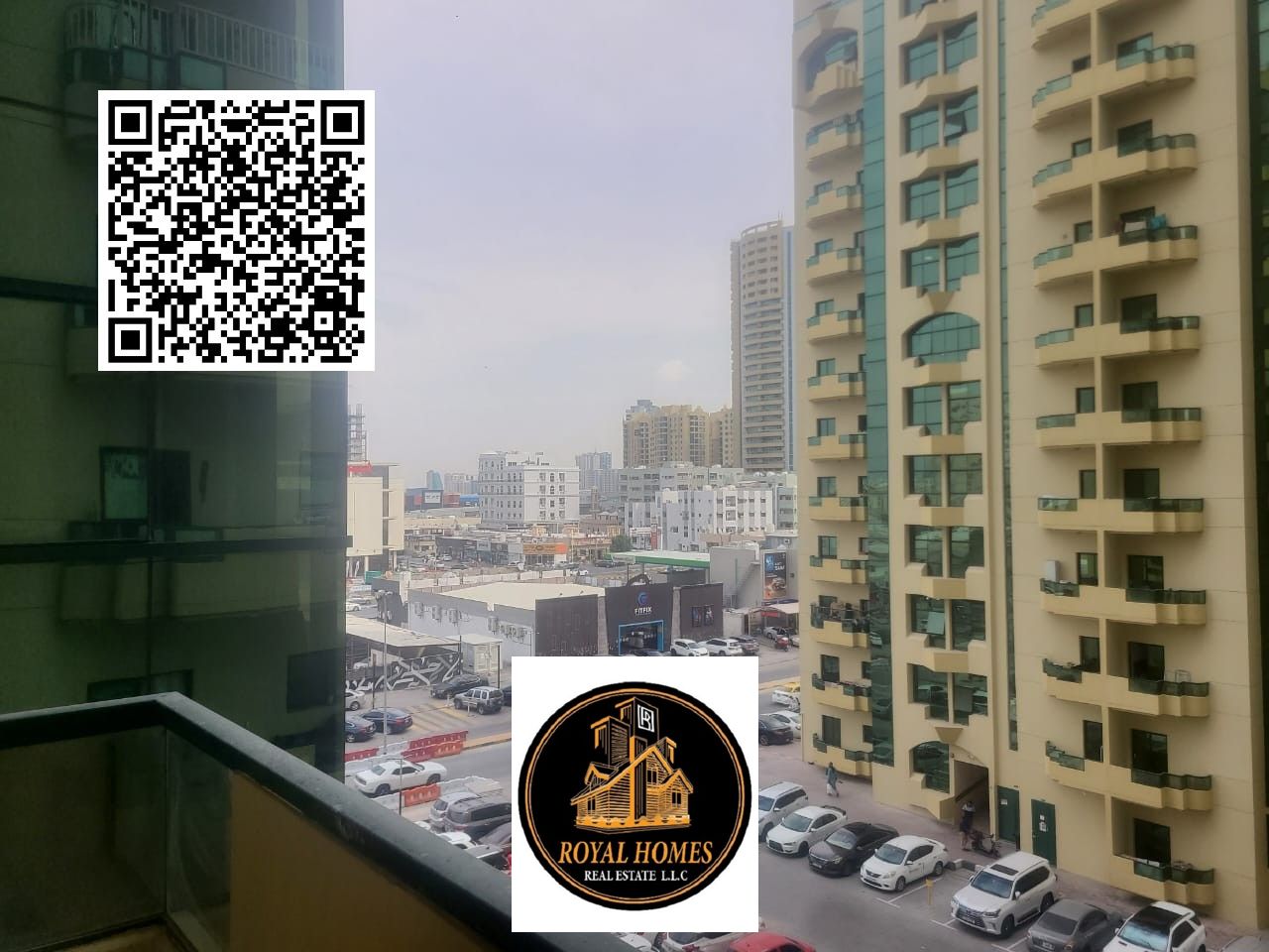 Hot Offer Cheapest Price 2 Bedroom Empty/Vacant Apartment 2BHK Apartment With Partial Open & City View For Sale at Prime Location of Rashidiya Towers