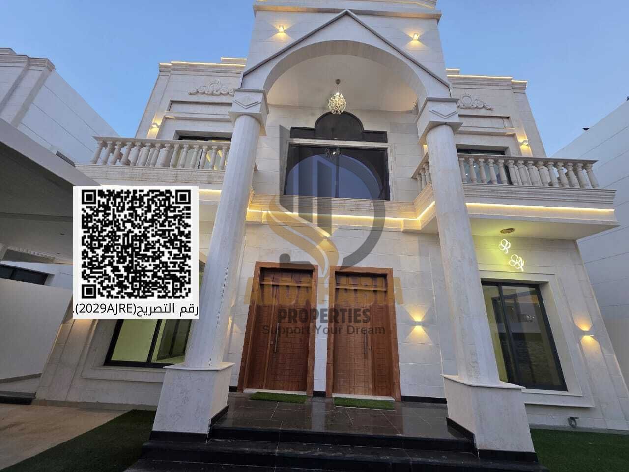 Luxury classic villa for sale in Ajman located in Al Amerah area