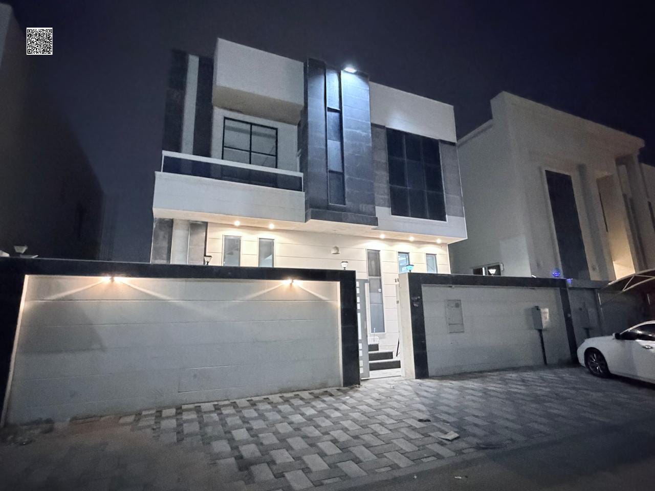 Luxury villa for sale in Al Helio 2, Ajman, including registration and ownership fees. Modern design, prime location, freehold ownership for all natio