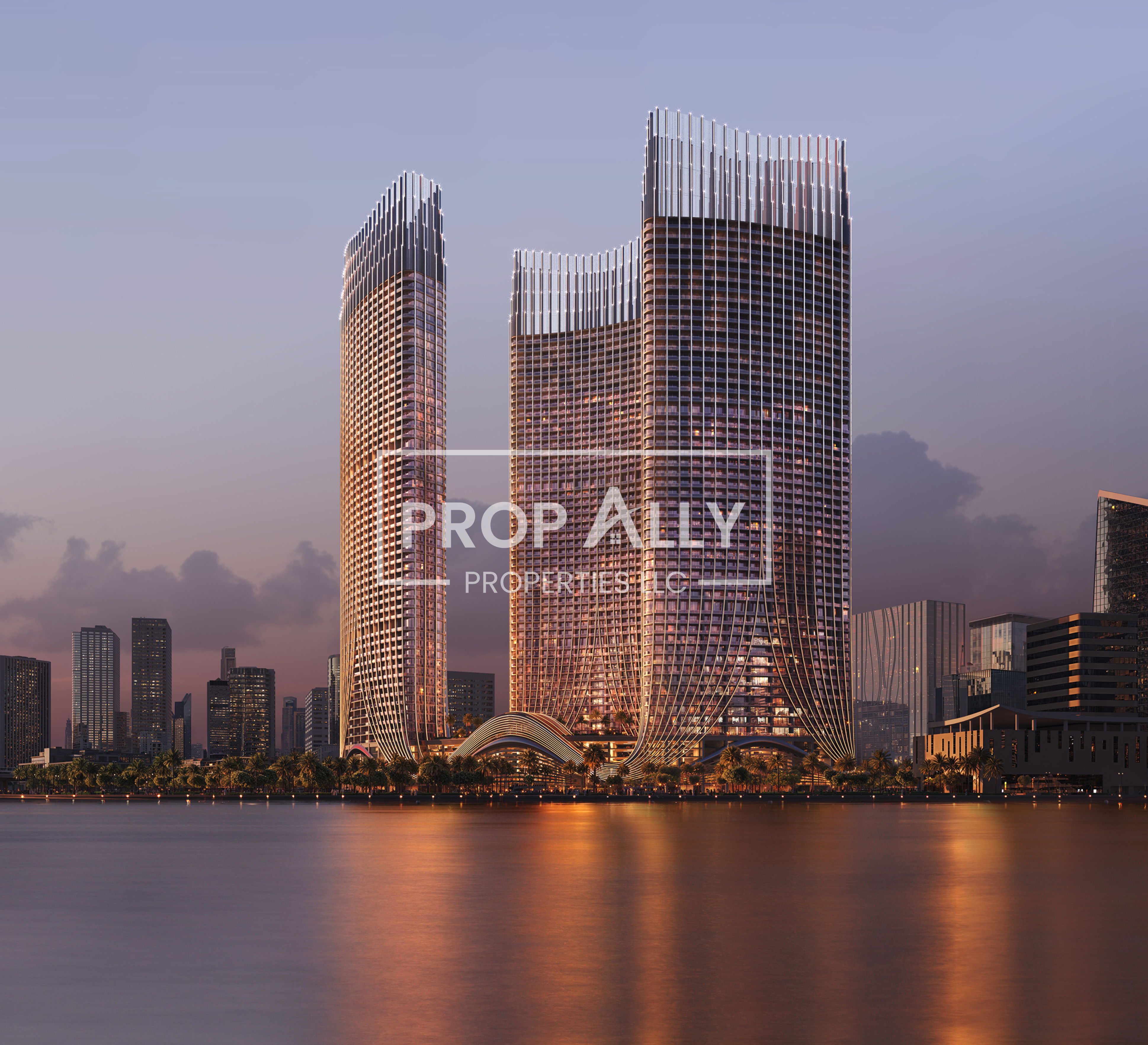 Binghatti Skyrise | Luxury 1 Bedroom Apartment | Balcony | Burj Khalifa View | Business Bay, Dubai