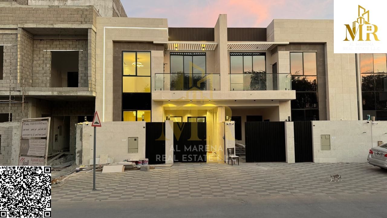 Villa for sale directly from the owner, super deluxe finishing, including registration and ownership fees. A fantastic investment opportunity in Ajman