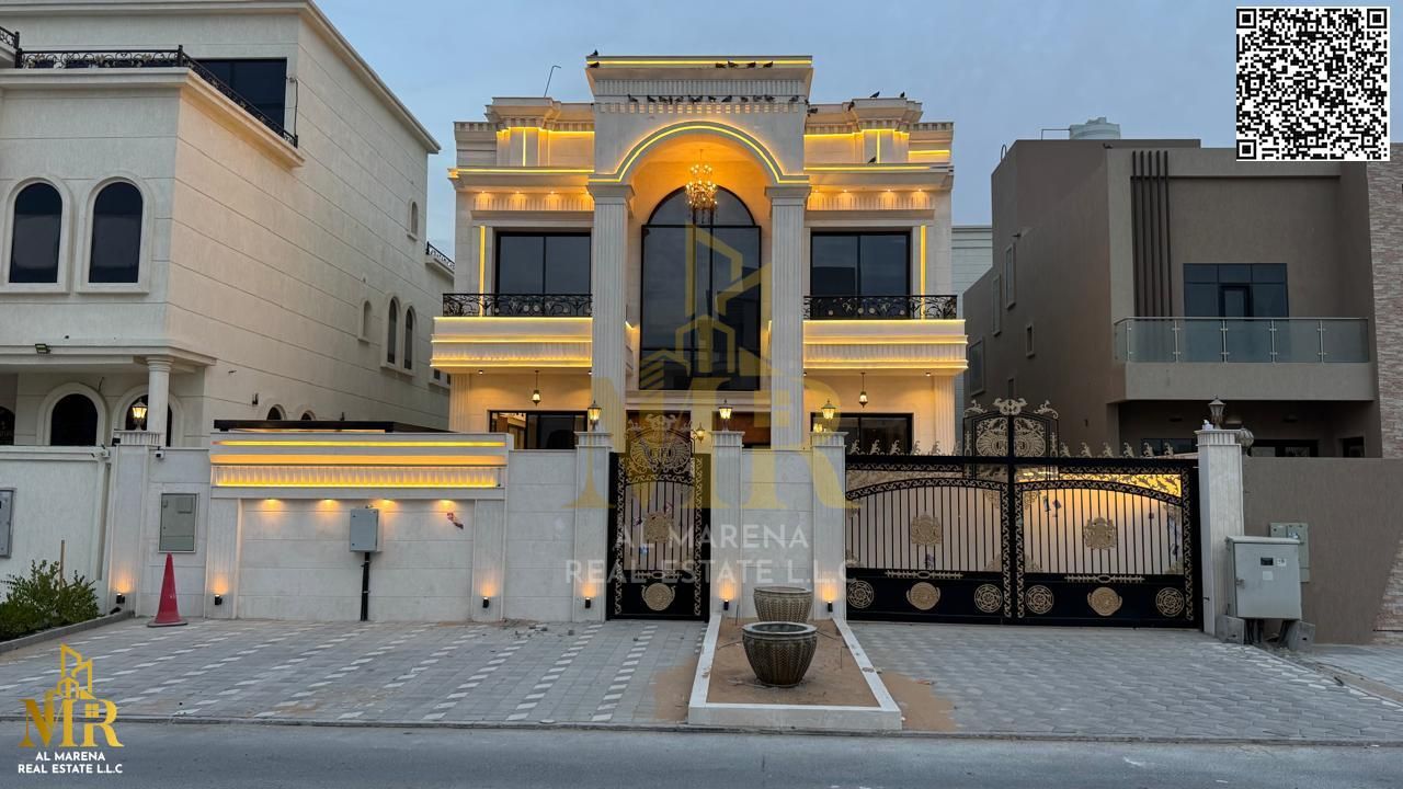 Villa in a prime location near Downtown Ajman, 5 Master Bedrooms, price includes electricity, water & AC, perfect opportunity for upscale living and i