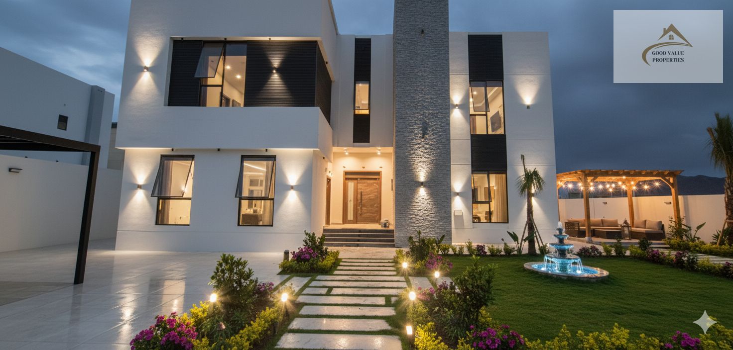 LUXURY VILLA IN AL MUDIEFE IN KHORFAKAN WITH PREMIEUM FINISHING 10000 SQFT