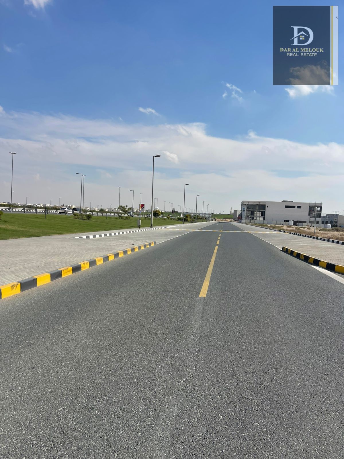 For Sale in Sharjah Industrial Area 18 Commercial Land for Warehouses Area: 26,726 sq ft Corner plot on two streets Building permit for showrooms