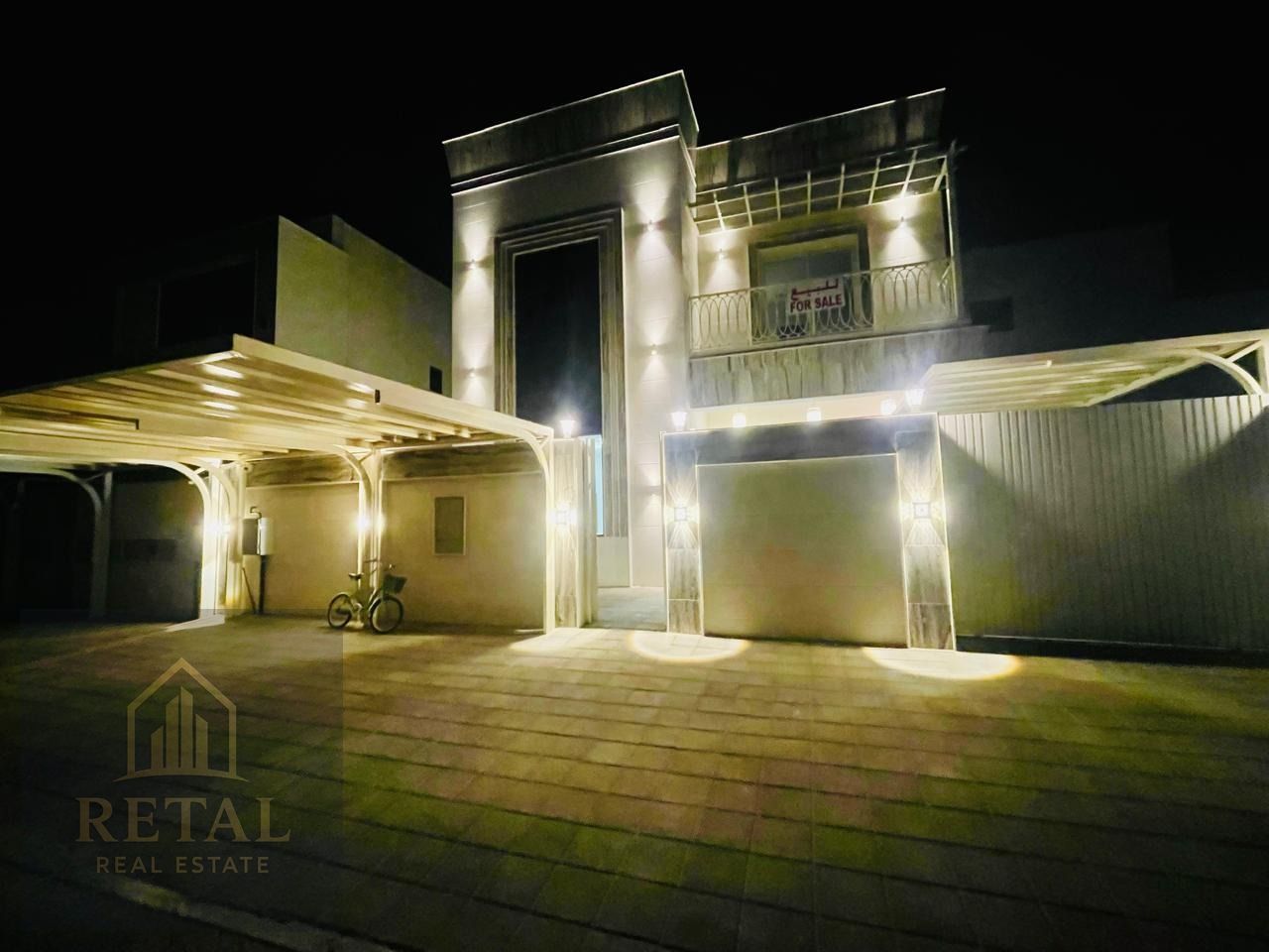 Villa for sale in Al Zahya Ajman with 5 bedrooms living hall salon central AC spacious built up area and indoor outdoor parking at a great price
