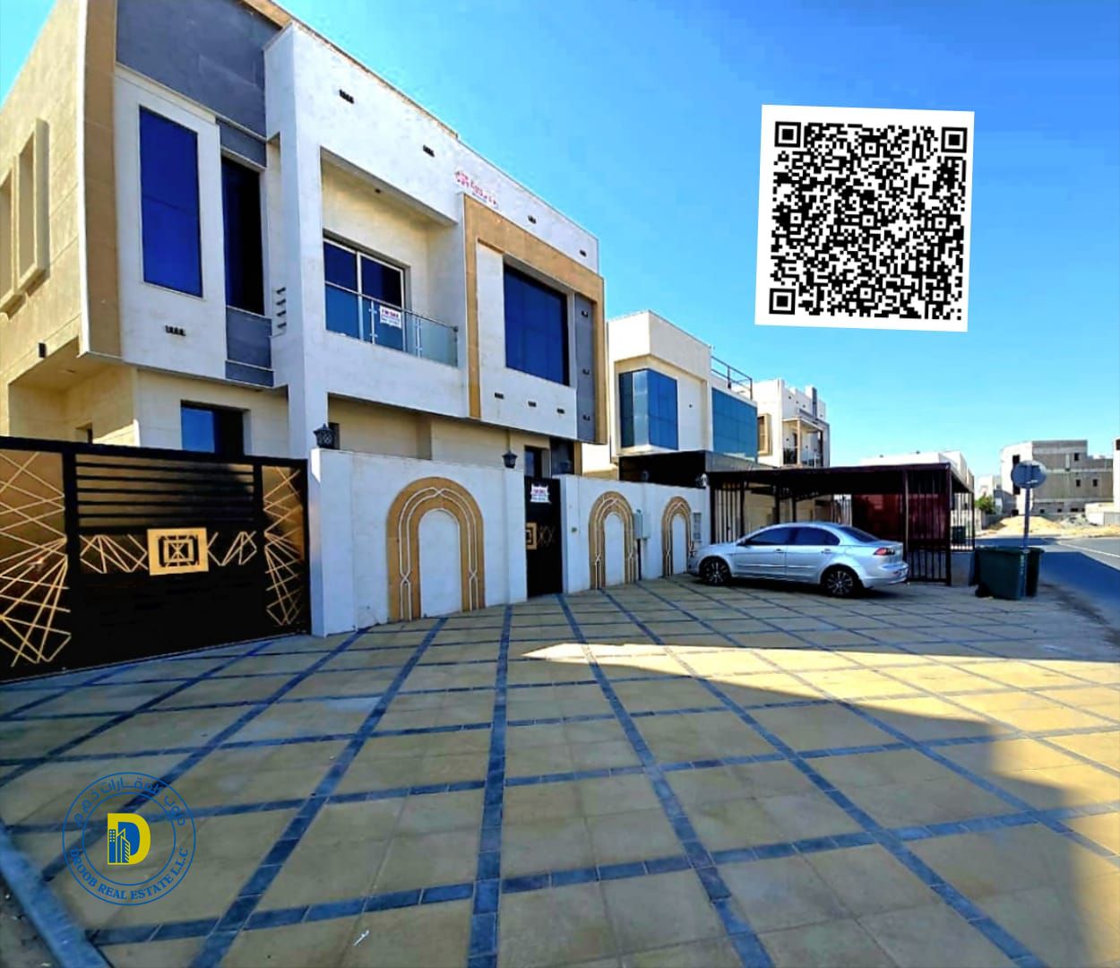 For sale: 5-bedroom villa in Al Yasmeen area, Ajman. Price includes water and electricity.