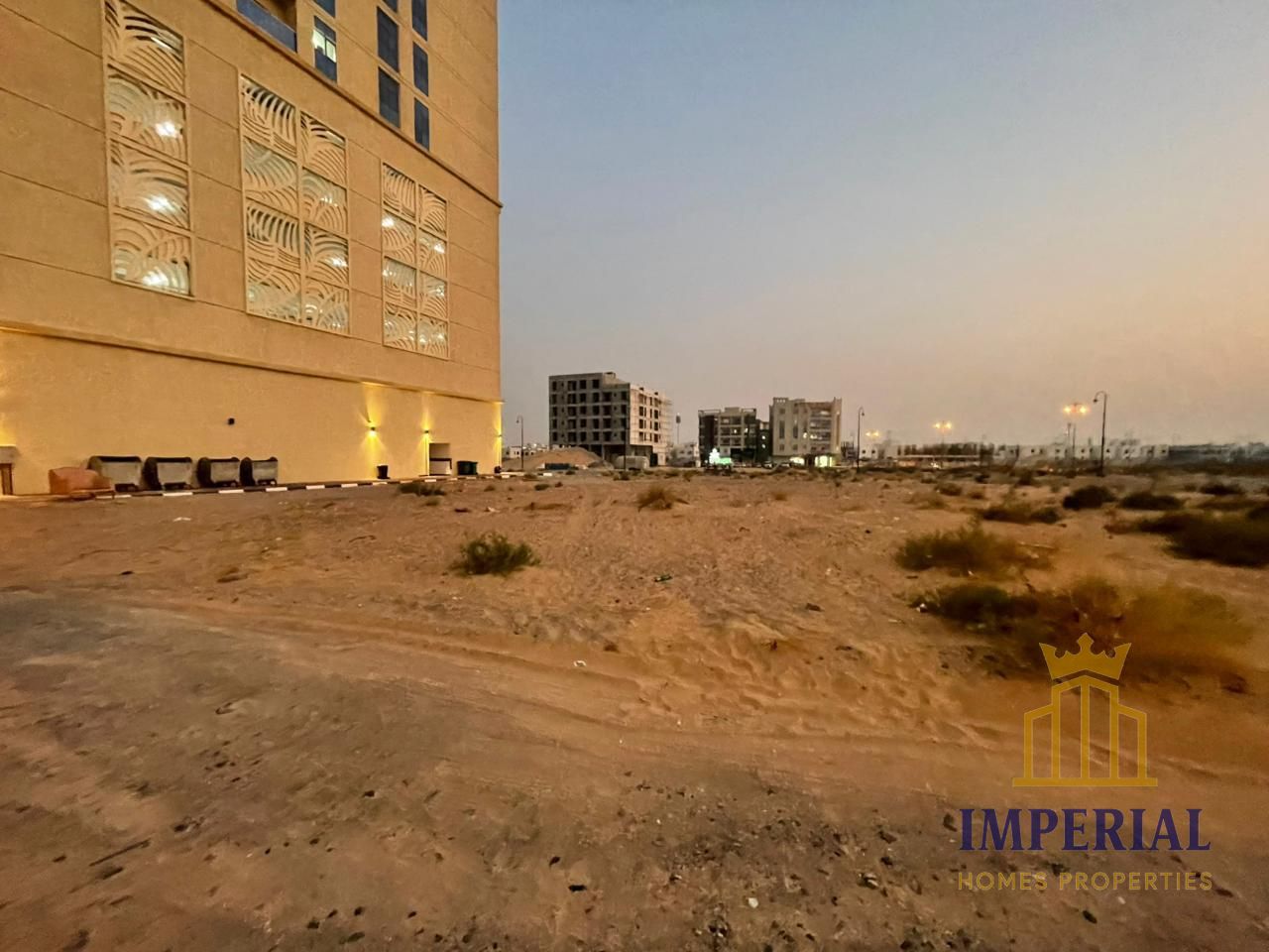 Available land for sale (G+10) in al ameerah yasmeen beside hamidiya park.