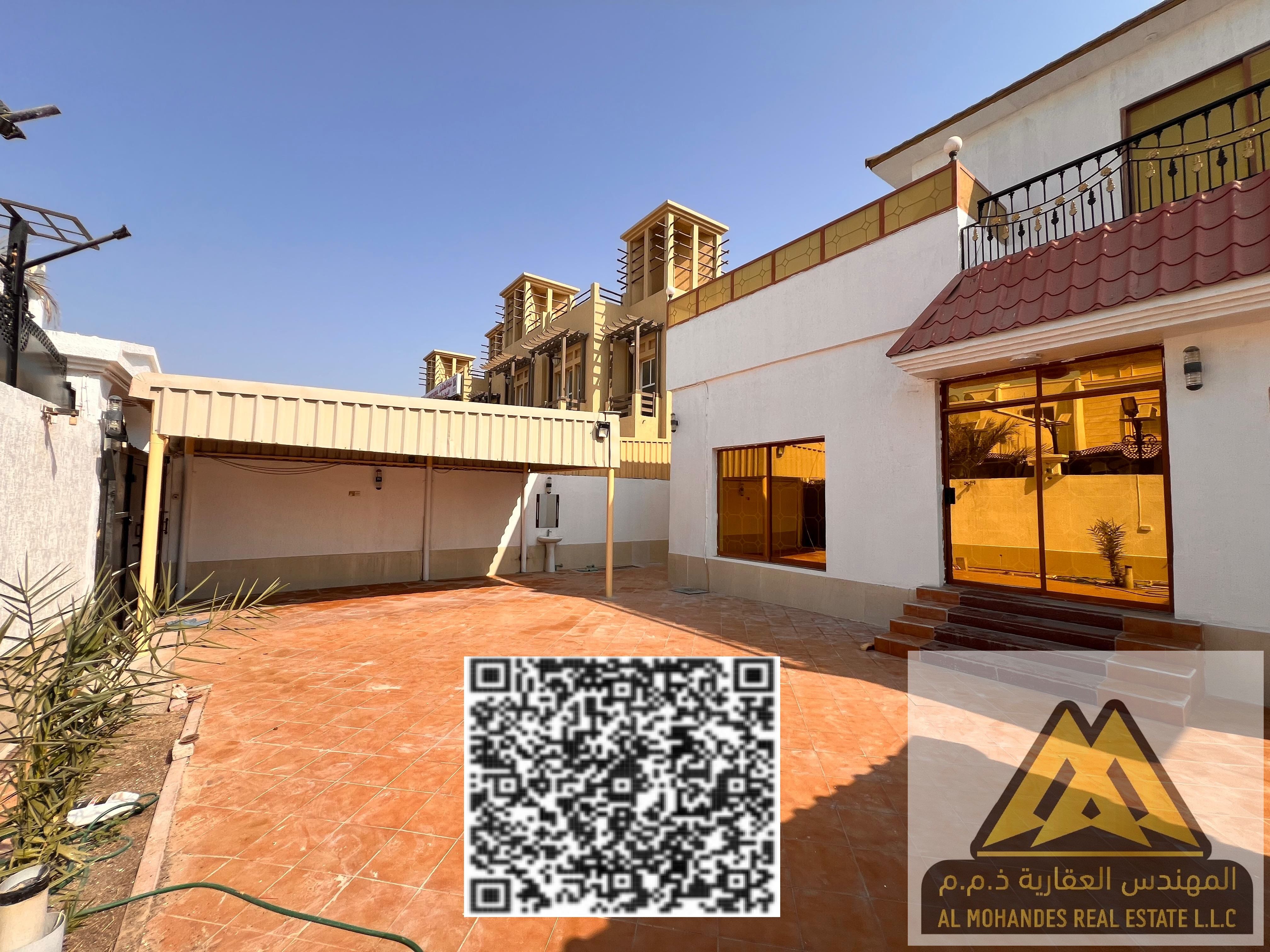 Spacious villa in a prime location, second plot from Sheikh Ammar Street