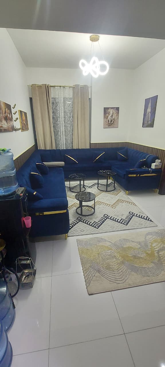 Freehold opportunity: One bedroom and living room apartment for sale at a very attractive price, very close to the Sharjah and Dubai exit.