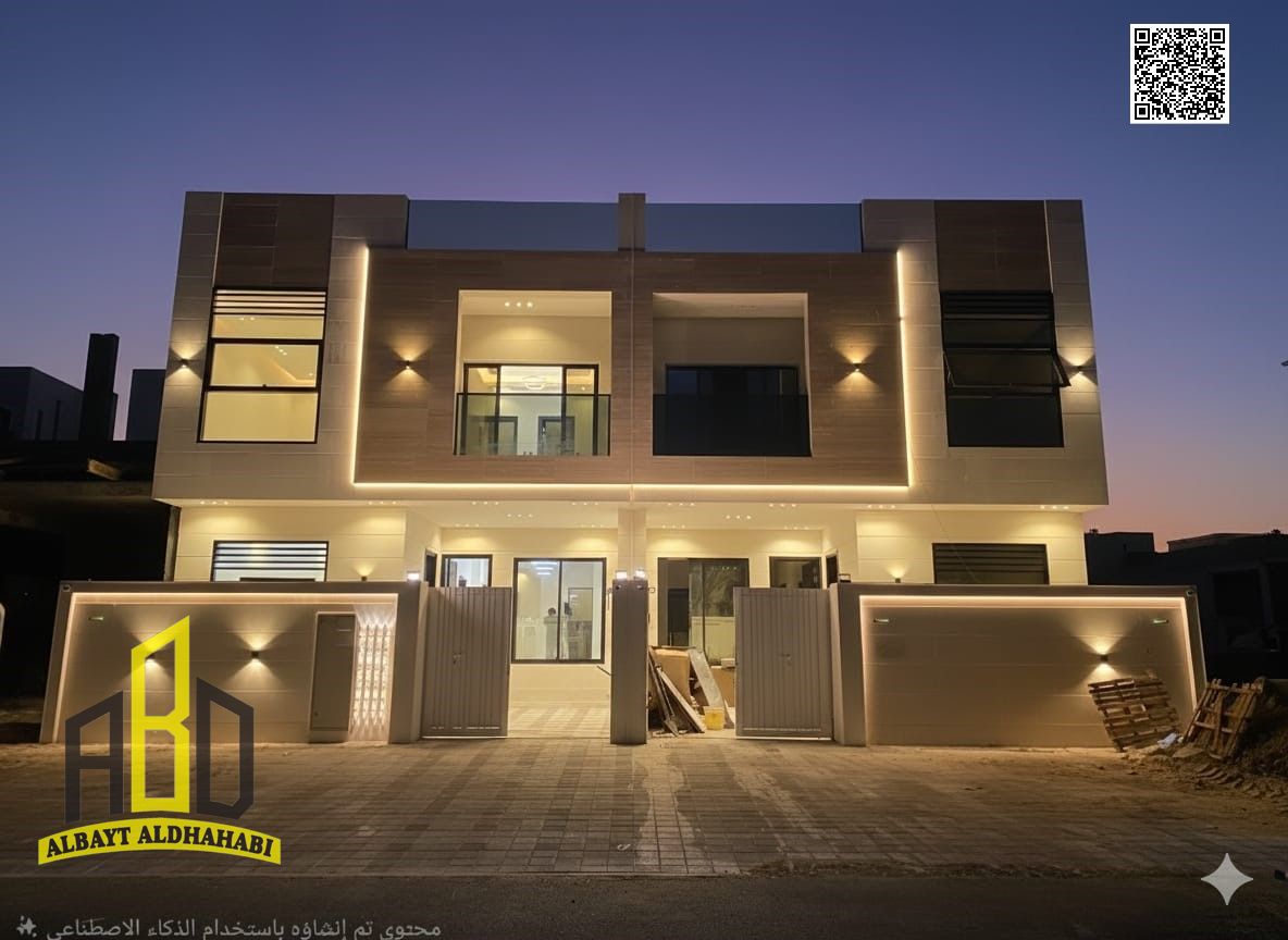 Luxury Townhouse for Sale in Ajman – Al Helio 2 | Central AC | Rooftop | Mortgage Available