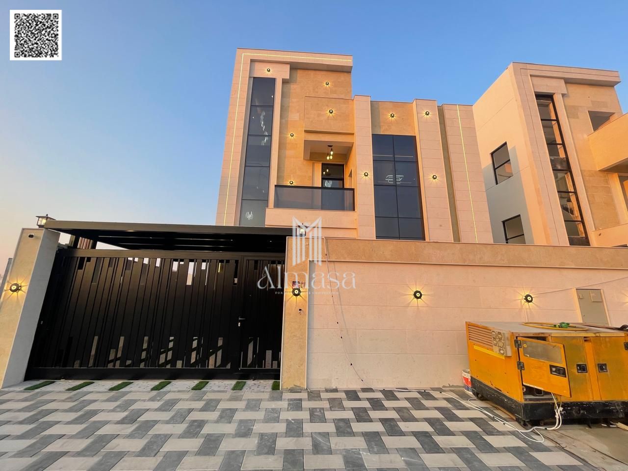 Luxury Villa for Sale in Al Helio 2 – Ajman | 6 Bedrooms + 8 Bathrooms, Registration Fees Included