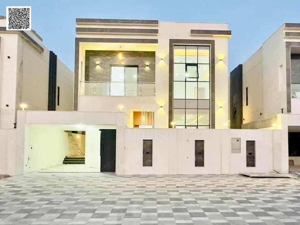 Villa for sale in Alzhaya A great opportunity to own a luxurious and modern villa with a spacious yard at a price that includes registration fees.