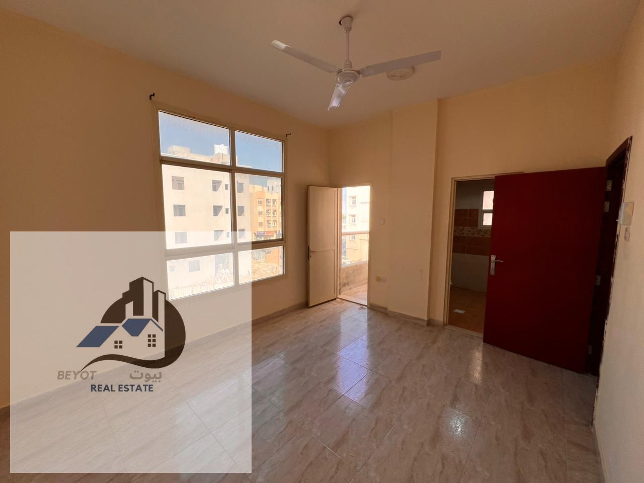 One bedroom and living room apartment for annual rent in Al Alia, Ajman