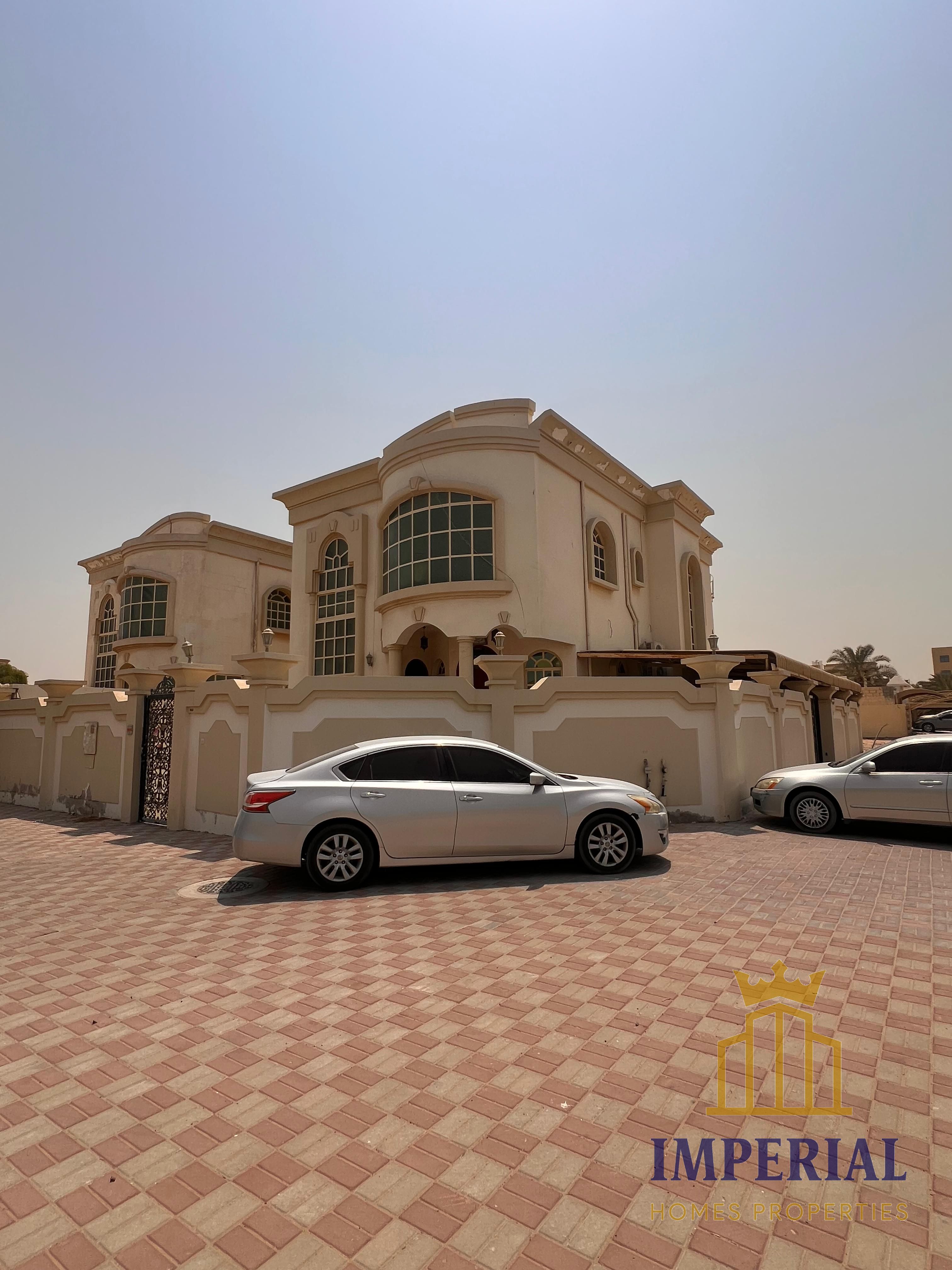 Corner Villa, Al Rawda 3 5 bedrooms, living room, and majlis Maid's room
