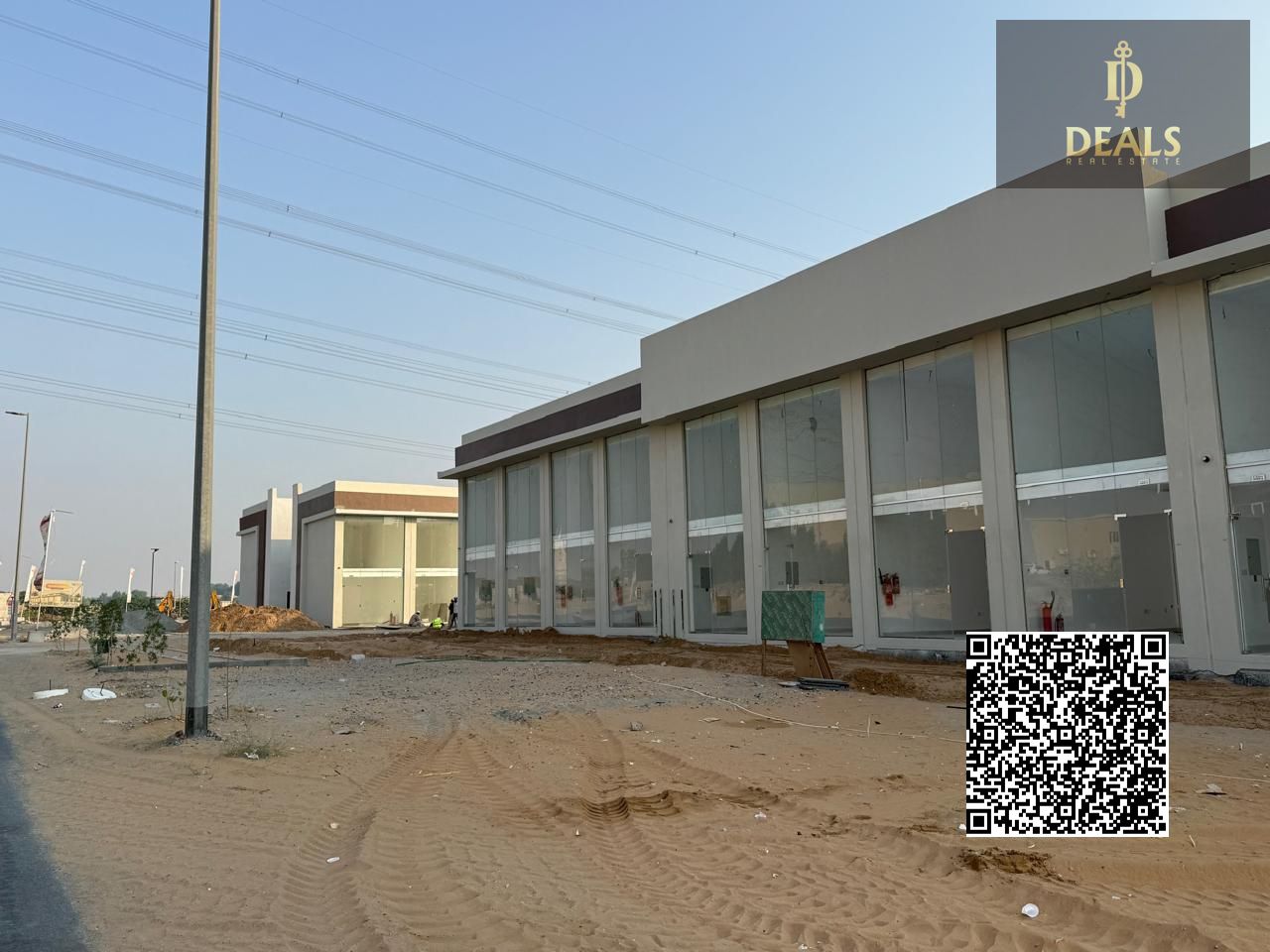 4 Ready Shops (G+Mezz) with FEWA, Parking & Asphalt Roads – No Registration Fee or Commission, Prime Location for High ROI