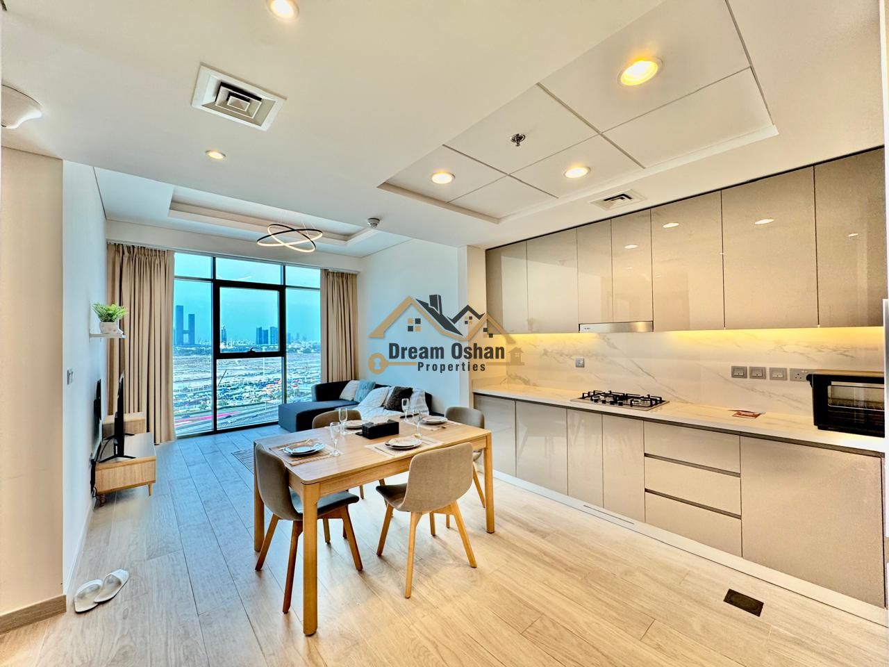 READY TO MOVE • SKYLINE VIEW • ELEGANT FURNISHED 1-BR • BOOK NOW NOW - GYM - POOL - 1 PARKING FREE