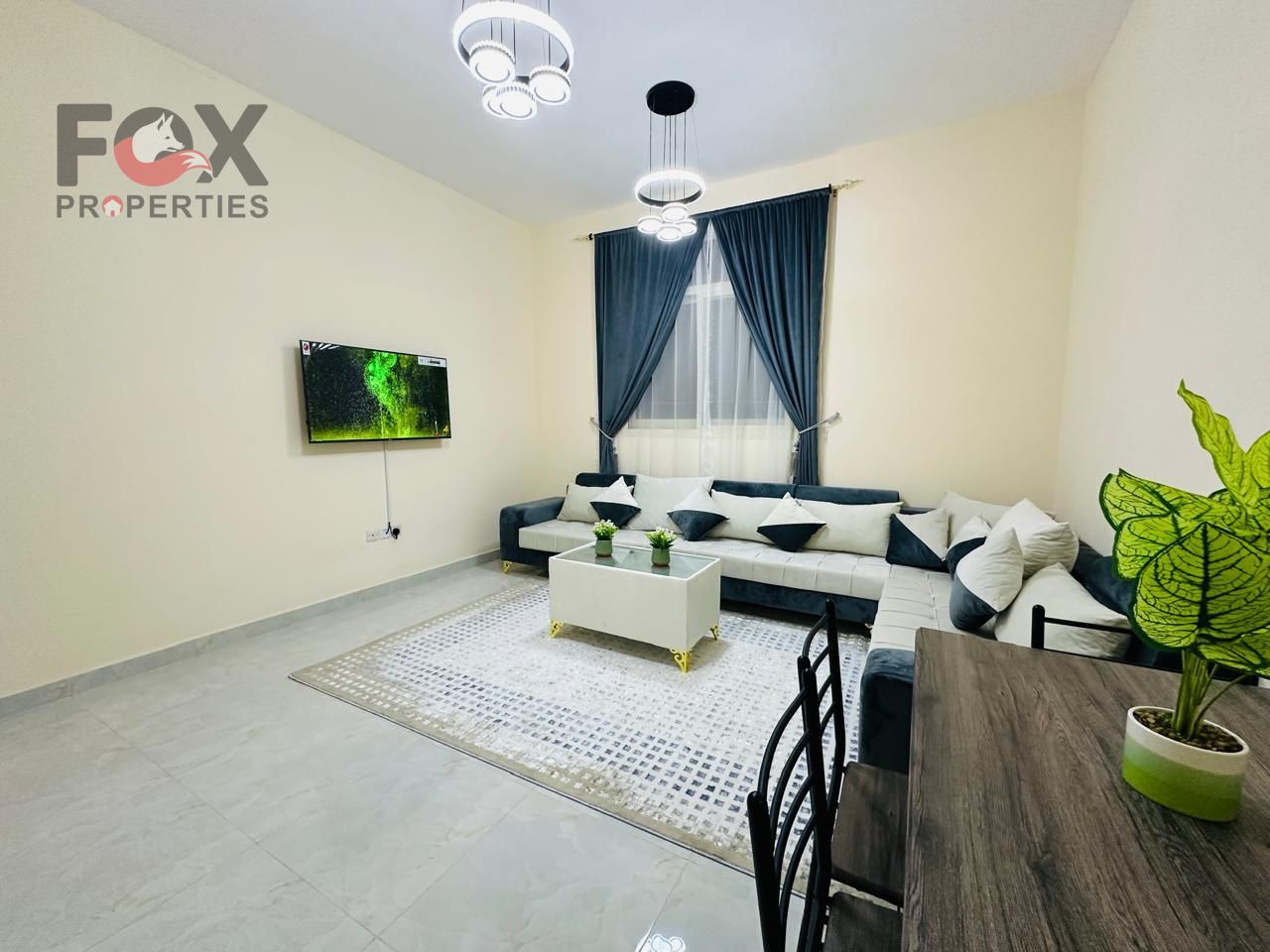 Apartment for a room and a living room for monthly rent Al-Nuaimah 2 Opposite Al-Hout Centre, close to Kuwait Street Completely new and classy brushes Central air conditioning, new building The price includes all bills