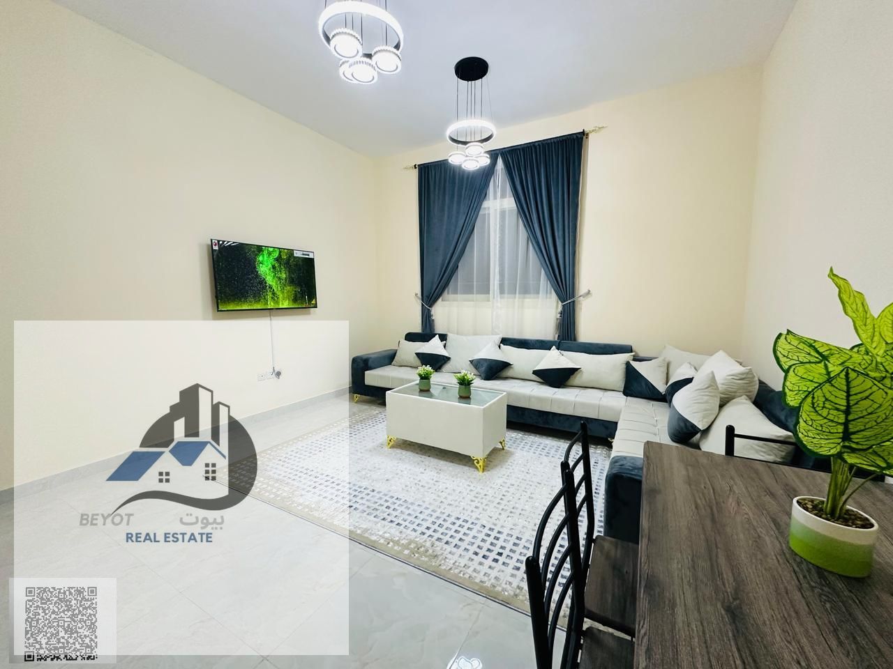 One-bedroom apartment for monthly rent in Ajman, Al Nuaimiya 2 area