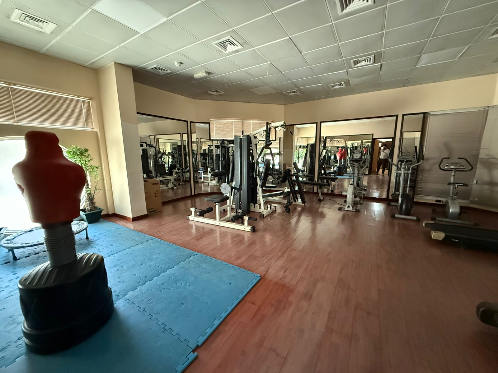 Two-bedroom apartment / gym & pool / central AC / spacious / open view / close to all services.
