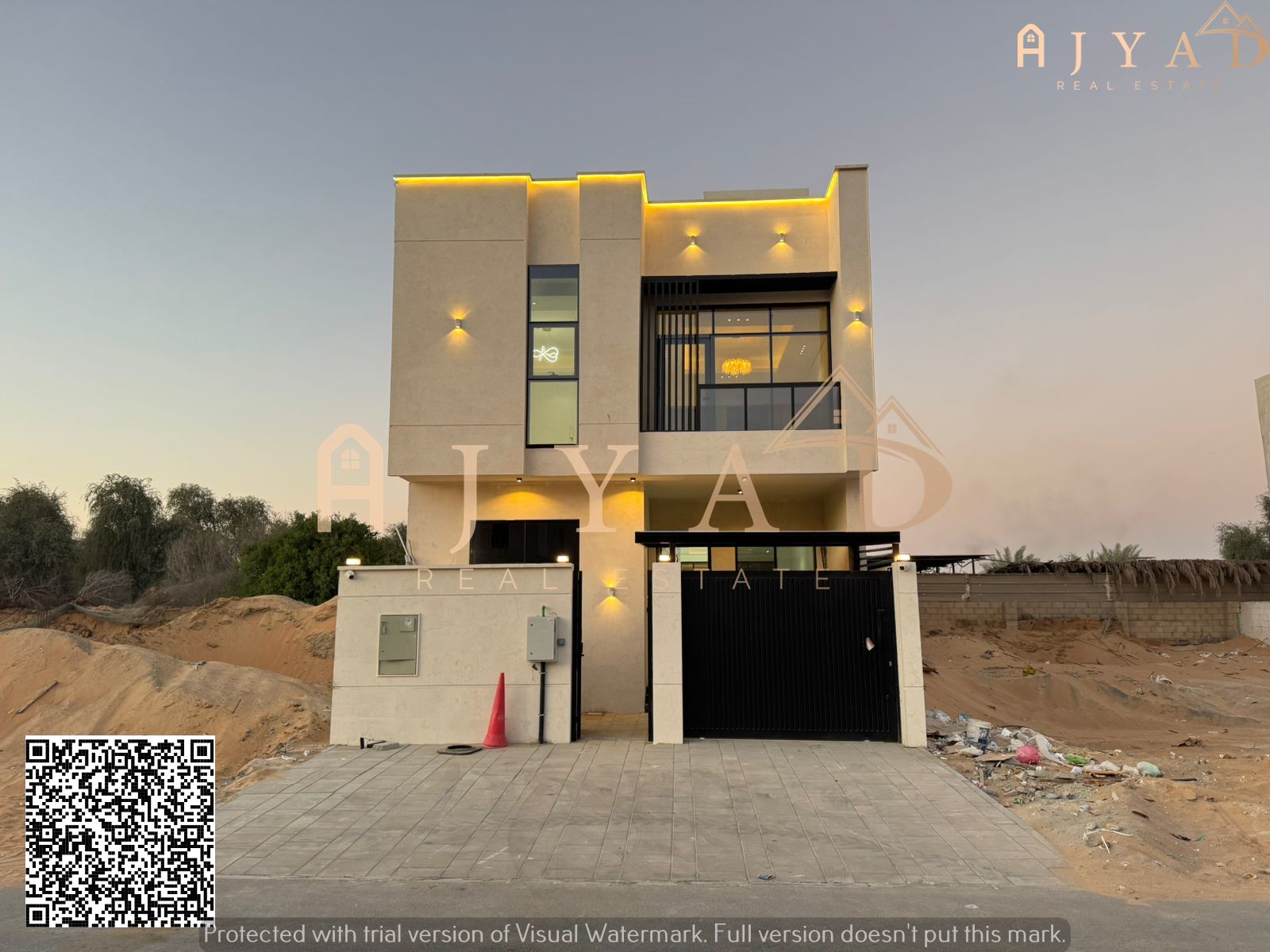 Townhouse for Sale in Al-Helio 2 | 3 Bedrooms + Living Room + Hall | 2 Floors + Roof | 1,300,000 AED All Inclusive
