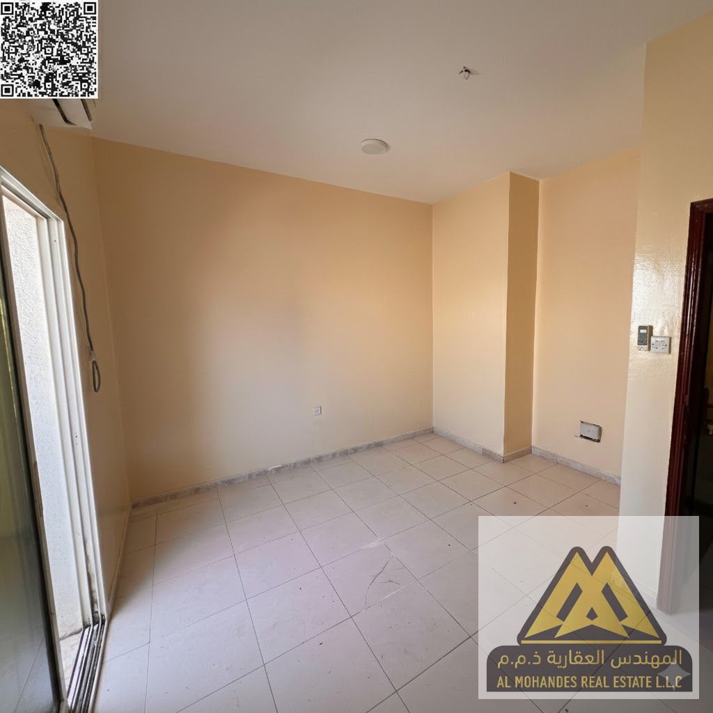 Very spacious | Separate living room | Balcony with an open view | Prime location close to services, schools, and directly behind Sheikh Ammar Street