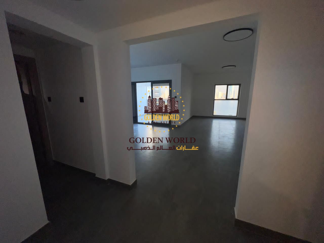 **150 English Characters Ad:** 4BR apartment for rent in Al Majaz 3, first occupancy, sea view, 3 master rooms, maid room, 6 baths, 2 balconies, 2 pa