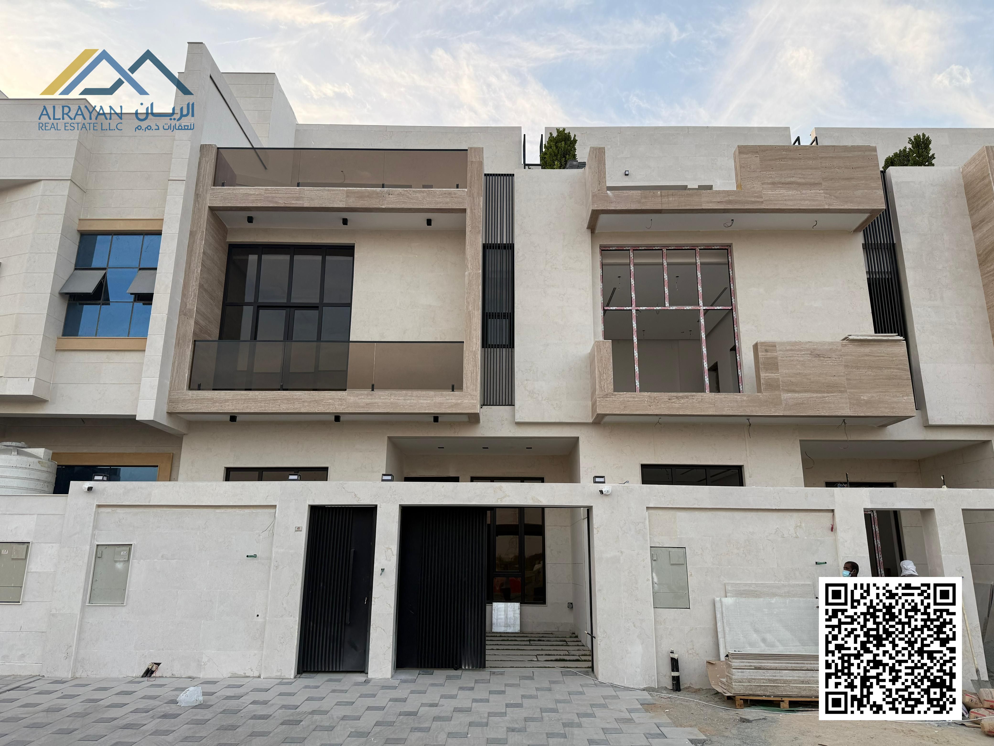 Own a modern freehold townhouse with all fees included in Al Yasmeen, ideal for living or investment