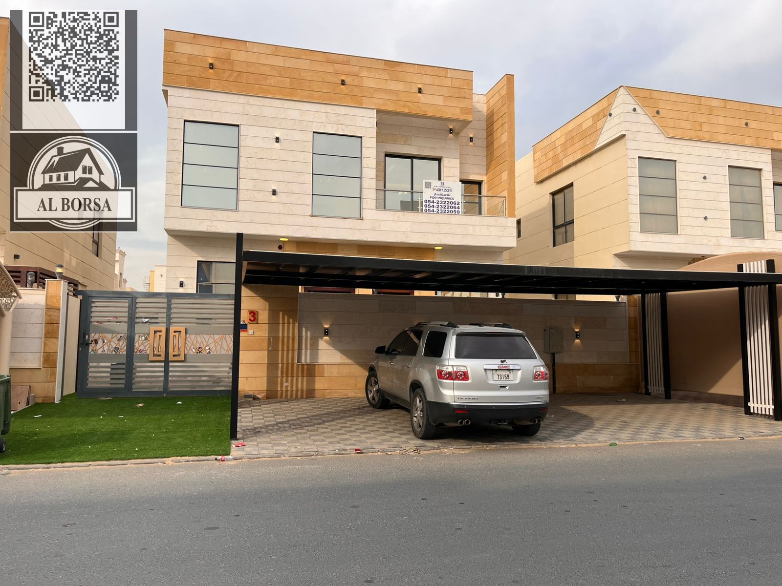 5-bedroom master villa with majlis and lounge, ready to move in, in Al Yasmin, Ajman – AED 125,000 per year