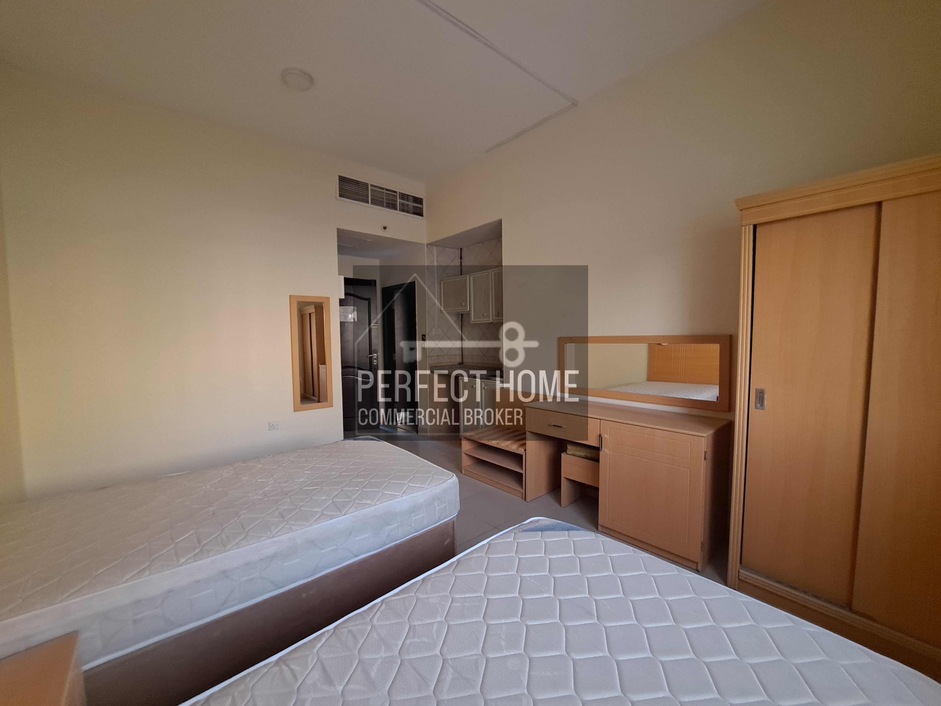 Studio With Central Ac In Butina Sharjah 18,999 Yearly with 4 cheques payment