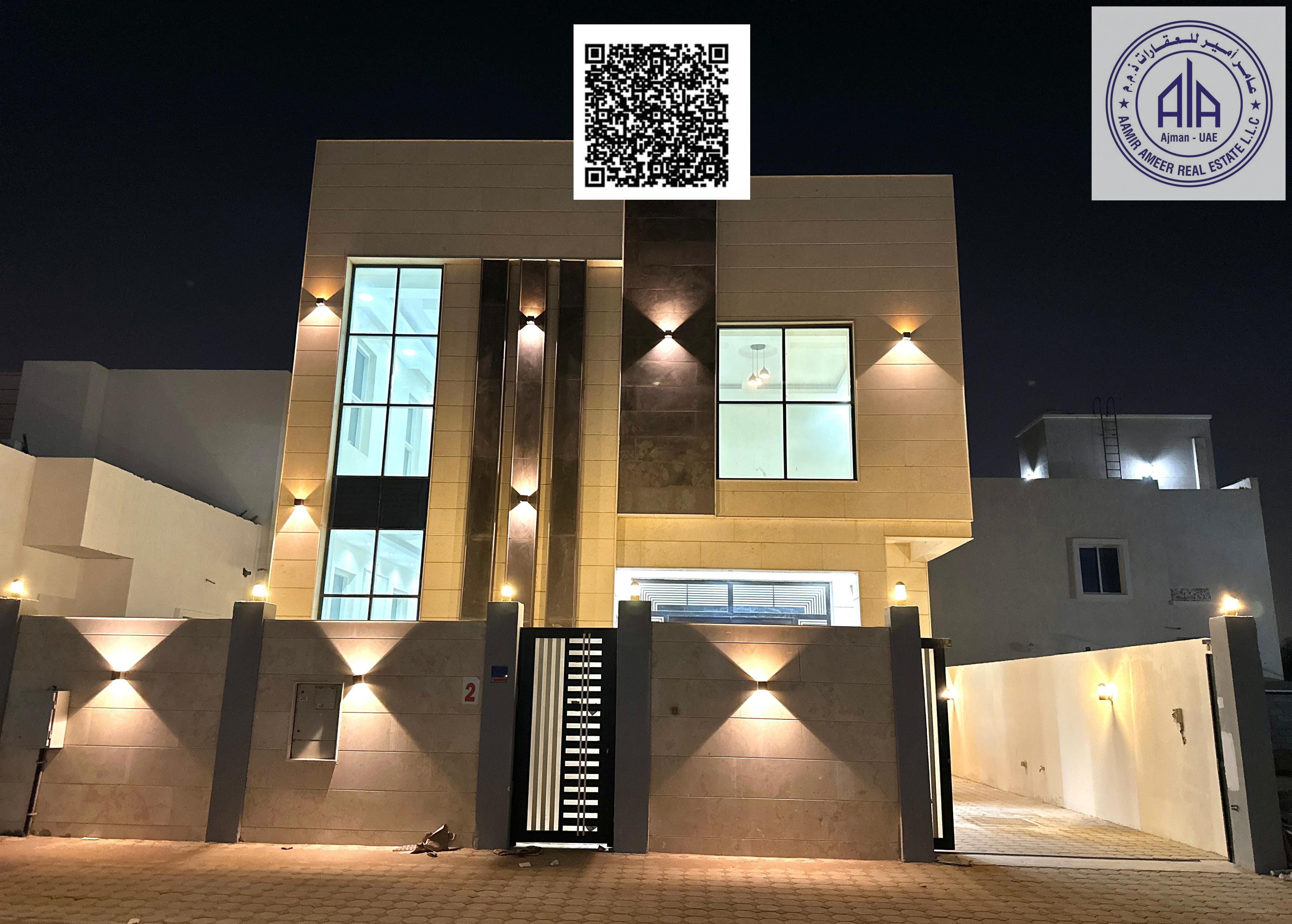 BRAND NEW CORNER VILLA FOR RENT AJMAN AL HELIO